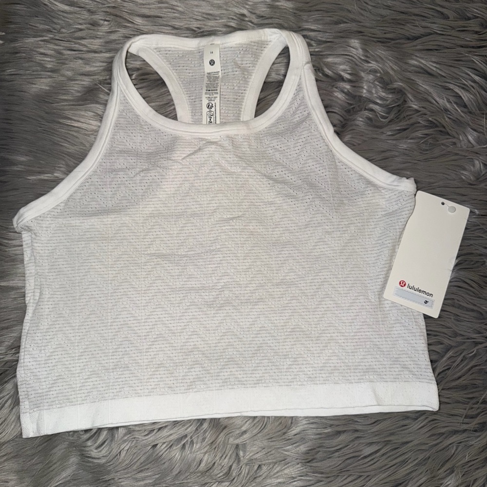 Lululemon swiftly pointelle racerback